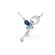 Charmelle Колье с голубыми кристаллами N01885AA