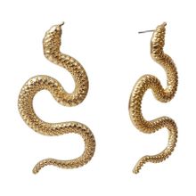 Длинные серьги "Змея" (арт. 81349-2)