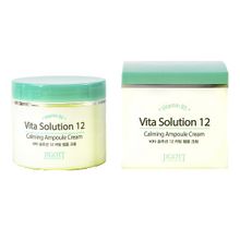 Крем для лица успокаивающий ампульный Jigott Vita Solution 12 Calming Ampoule Cream 100мл