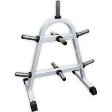 Стойка для хранения дисков d-50мм - А-образная, на 9 позиций Белая рама