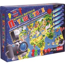 Настольная образовательная игра Кругосветное путешествие, 8+