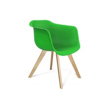 Слайн Стул Sheffilton SHT-ST31 S39 зеленый прозрачный лак