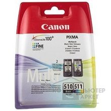 Canon PG-510 CL-511 2970B010 Картридж для PIXMA MP240 260 480, MX320 330, 4 цвета, 244 стр.