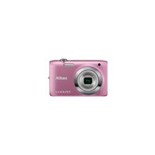 Фотоаппарат цифровой Nikon Coolpix S2600 pink