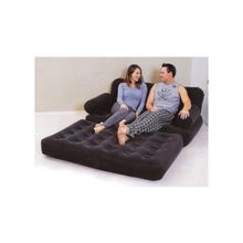 Надувной диван-трансформер Intex 67356 (флок 152х188х64см)