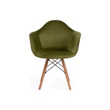 Tetchair Кресло CINDY SOFT (EAMES) (mod. 101), зеленый (HLR 54) натуральный