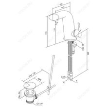 Am.Pm Смеситель Awe F1582100