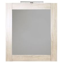 Aqwella Зеркало Simphony Л7 дуб сонома