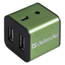 HUB 4-port DEFENDER Quadro Iron USB 2.0 (83506)