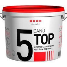 ДАНОГИПС Дано Топ 5 шпатлевка финишная под обои (3,5л)   DANOGIPS Dano Top 5 шпаклевка полимерная финишная под обои (3,5л)