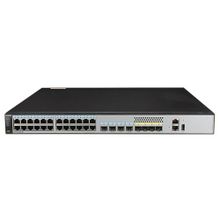 s5720-28x-si-ac (s5720-28x-si bundle(24 ethernet 10 100 1000 ports,4 of which are dual-purpose 10 100 1000 or sfp,4 10 gig sfp+,with 150w ac power supply)) huawei enterprise