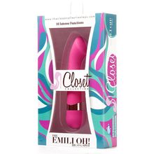 Closet Collection Розовый вибромассажёр для G-стимуляции THE EMILI BIG O G-SPOT - 17,2 см.