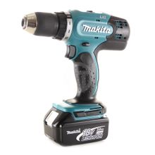 Аккумуляторная дрель-шуруповерт Makita DDF453RFE, 18 В, в чемодане