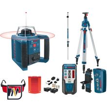 Ротационный лазерный нивелир Bosch GLR 300 HV Set