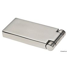 Osculati Built-in hinge mirror-polished AISI316 75x35 mm, 38.925.02