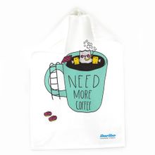 Полотенца: Полотенце кухонное Daribo Need more coffee, 50x70 см DA70691