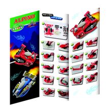 Alpino Волшебное тесто Автогонки 3 цв.