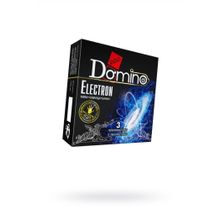 Презервативы Domino Premium Electron мята, лаванда и банан 3 шт