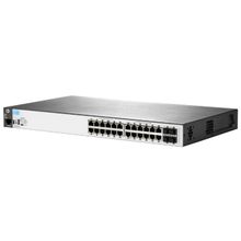 hp 2530-24-poe+ switch (24 x 10 100 + 2 x sfp + 2 x 10 100 1000, managed, l2, virtual stacking, poe+ 195w, 19") (repl. for j9138a) (j9779a#abb)