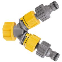 Разветвитель двухканальный (пластиковый)    PALISAD LUXE