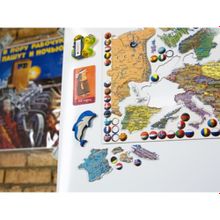 Магнитный пазл Карта европы, 6+