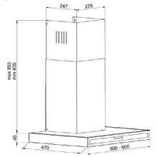 Каминная вытяжка Kuppersberg DDL 660 B