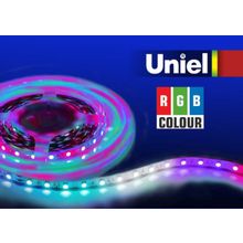 Лента ULS-5050-60LED m-10mm-IP33-DC24V-14,4W m-5M-RGB