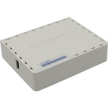 Маршрутизатор   MikroTik   RB951Ui-2nD   Wireless Router (5UTP 10 100Mbps,  1WAN,  802.11b g n,  1xUSB, 1.5dBi)