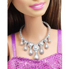 Barbie Барби Сияние моды в фиолетовом платье