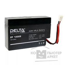 Delta DT 12008 T13 0,8А ч, 12В свинцово- кислотный аккумулятор