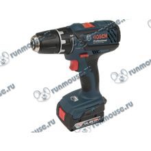 Дрель-шуруповёрт Bosch "GSR 14.4-2-LI Plus Professional" 06019E6020, аккум. (Li-Ion 14.4В, 500 1900об. мин., быстроз.) + доп.аккум. + кейс [139934]