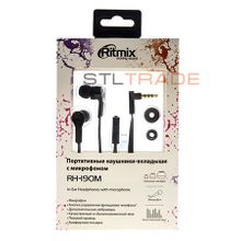 Наушники RITMIX RH-190M Black