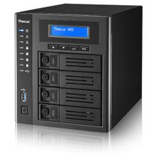 Накопитель nas 4 x 3.5, windows ss 2012 essentials,  intel® celeron™ 2,24  ГГц, 4 sata, 2 lan (gb), 4gb ddr3, usb 3.0, hdmi (w4810) thecus
