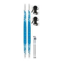 Лыжный комплект Atemi Snowdrift син