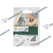 Скоба Bosch 2609255819, тип 53, 6мм, (1000шт. уп.) [127851]