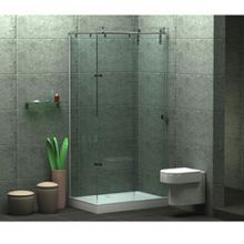 Душевой уголок Aquanet Beta 1408-12 (140x80) прозрачное стекло