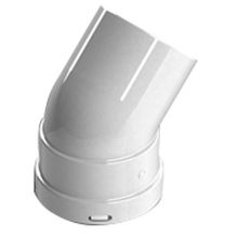 Stout элемент дымохода отвод 45° п м ?80