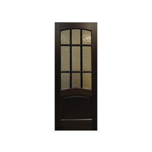 Шпонированная дверь. модель: Карелия ПО Венге (Цвет: Венге, Комплектность: Полотно, Размер: 700 х 2000 мм.)