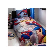 TAC Детское покрывало Покрывало Детское Spiderman Dortlu Цвет: Голубой