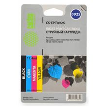 Картридж струйный Cactus CS-EPT0925 черный голубой пурпурный желтый набор карт. для Epson Stylus C91