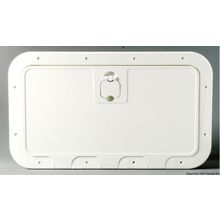 Osculati White inspection hatch removable lid 350 x 600mm, 20.302.40