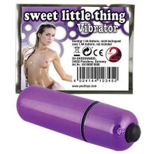 Фиолетовая вибропуля Sweet Little Thing - 7 см. Фиолетовый