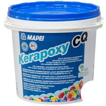 МАПЕЙ Керапокси CQ 100 затирка эпоксидная белая (3кг)   MAPEI Kerapoxy CQ 100 затирка эпоксидная для швов плитки белая (3кг)