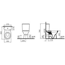 Vitra Унитаз-компакт Normus Facelift 9705B003-7200 с микролифтом