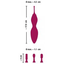 Ярко-розовый клиторальный вибратор с 3 насадками Spot Vibrator with 3 Tips - 17,9 см. (234781)