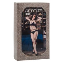 Rebelts Портупея с карабином Roxy Black (S-M-L   черный)