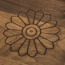 Нарды резные "Долина Арарата" 60