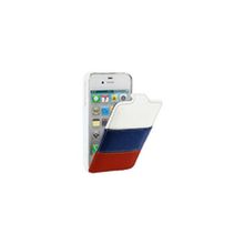 Чехол-обложка для Apple iPhone 5 Melkco Craft Edition Nations Russia