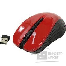 Oklick 545MW черный красный оптическая 1600dpi беспроводная USB 4but 368631