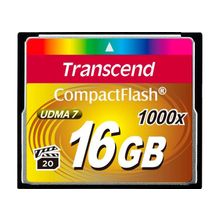 Карта памяти CF 16GB Transcend 1000х